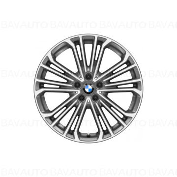 Janta aliaj usor - Double-Spoke 696 - Gri (Ferricgrey) - 7,5Jx19 ET:32 - BMW X3 G01 G08, X4 G02