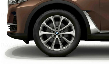 Janta aliaj usor - V-Spoke 750 - Argintiu (ReflexSilver) - 8,5Jx20 ET:35 - BMW X7 G07