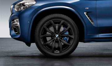 36116881209 -  Janta aliaj usor - Y-Spoke 695 - Negru (Jet Black Mat) - 9.5Jx20 ET:43 - BMW X3 G01 G08, X4 G02	 - Original BMW