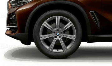 Janta aliaj usor - Star Spoke 736 - Gri (FerricGrey) - 9Jx20 ET:35 - BMW X5 G05 G18, X6 G06