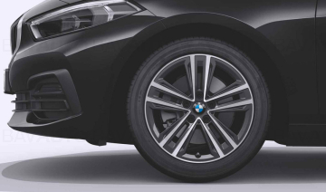 Janta aliaj usor - Double Spoke 548 - Bicolor (OrbitGrey/Bright Turned) - 7,5Jx17 ET:54 - BMW Seria 1 F40, Seria 2 F44