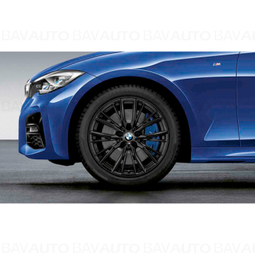 36116885305 - Janta din aliaj, Negru mat "BMW M Performance" - BMW G20, G21, G22, G23, G28 - Original BMW M Performance