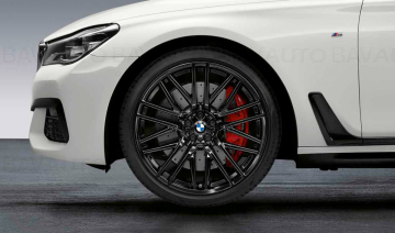 Janta aliaj usor - M Performance Double Spoke 650M - Negru (Jet Black Uni) - 10JX21 ET:41 - BMW Seria 6 G32 GT, Seria 7 G11 G12	