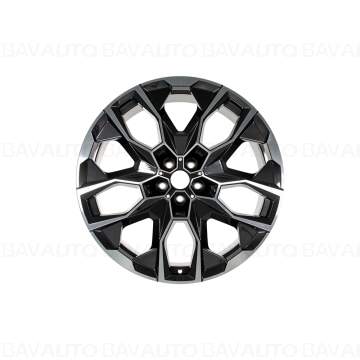 Janta din aliaj usor - M Performance Double Spoke 913M - Bicolor Gri/Argintiu (Midnight Grey/Bright Turned) - 9,5Jx22 ET:32 - BMW X7 G07 LCI - Punte Fata