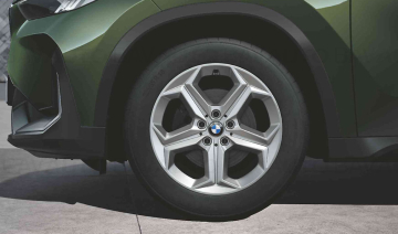 Janta aliaj usor - Star Spoke 865 - Argintiu (Refined Silver) - 7,5Jx18 ET:50 - BMW X1 U11 U12, X2 U10