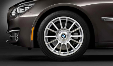 Janta aliaj usor - Individual V-Spoke 228 - Argintiu (Silver) - 9,5Jx19 ET:39 - BMW Seria 5 F07 GT, Seria 7 F01 F02 F04 Hybrid