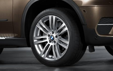 Janta aliaj usor - M Performance Double Spoke 333M - Bicolor Gri (SpaceGrey/Bright Turned) - 10Jx20 ET:40 - BMW X5 E70, X6 E71	