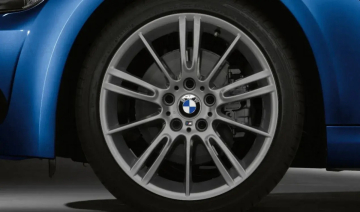 Janta aliaj usor - M Performance Star Spoke 193M - Gri (Ferric Grey) - 8Jx18 ET:34 - BMW Seria 3 E90 E91 E92 E93	