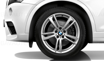  Janta aliaj usor - M Performance Double Spoke 369M - Argintiu (Dekor Silver 2) - 8,5Jx19 ET:38 - BMW X3 F25, X4 F26