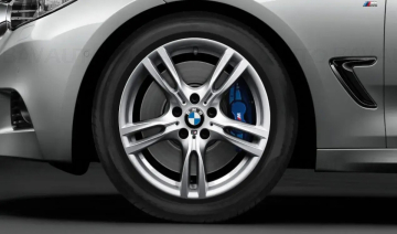 Janta aliaj usor - M Performance StarSpoke 400 - Argintiu (Dekor Silver 2) - 8,5JX18 ET:47 - BMW Seria 3 F30 F31 F35, Seria 4 F32 F33 F36