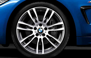  Janta aliaj usor - M Performance Star Spoke 403 - Bicolor Gri (Ferricgrey/Bright Turned) - 8,5Jx19 ET:47 - BMW Seria 3 F30 F31, Seria 4 F32 F33 F36 (pana la 30.06.2015)	