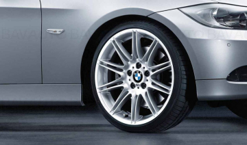 Janta aliaj usor - M Performance Double Spoke 225M - Argintiu (Silver) - 8Jx19 ET:30 - BMW X1 E84