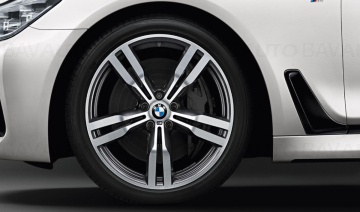 36117850582 - Janta din aliaj fata/spate - Double Spoke 397 - Bicolor - 8J x 18 ET:34 - BMW Seria 3 F30, F31; Seria 4 F32, F33, F36 - Original BMW