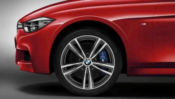 Janta aliaj usor - M Performance Double Spoke 442M - Bicolor Gri/Argintiu (Orbitgrey/Bright-Turned) - 8Jx19 ET:36 - BMW Seria 3 F30 F31, Seria 4 F32 F33 F36
