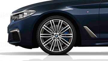 Janta aliaj usor - M Performance Double Spoke 664M - Bicolor Gri (Orbitgrey/Bright Turned) - 9Jx19 ET:44 - BMW Seria 5 G30 G31 G38	