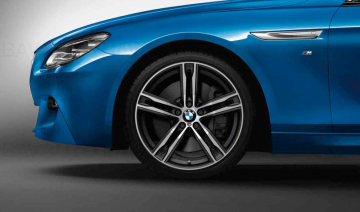 Janta aliaj usor - M Performance Double Spoke 703M - Bicolor Gri (OrbitGrey/Bright Turned) - 9Jx20 ET:44 - BMW Seria 6 F06 F12 F13	