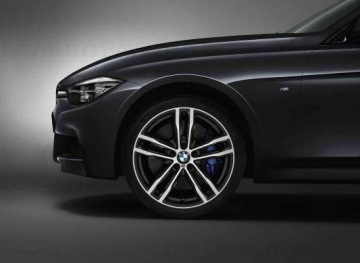 36117856710 - Janta aliaj usor - M Performance Double Spoke 704M - Gri (OrbitGrey) - 8Jx19 ET:36 - BMW Seria 3 F30 F31, Seria 4 F32 F33 F36 - Original BMW