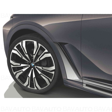 Janta din aliaj usor - V-spoke 914I - Bicolor Negru/Argintiu (Jet Black Sol Paint / Bright Turned) - 10,5Jx23 ET:43 - BMW X7 G07 - Punte spate