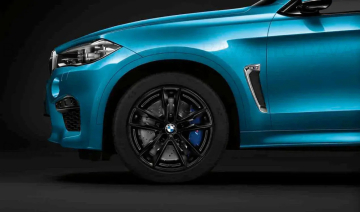 Janta aliaj usor - M Performance Double Spoke 611M - Negru (Jet Black Uni) - 10Jx20 ET:40 - BMW X5 M F85, X6 M F86