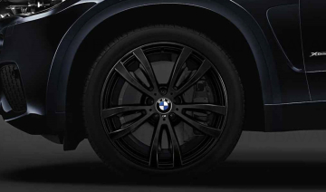 Janta din aliaj usor - M Performance Double Spoke 469M - Negru (Jet Black Uni) - 10Jx20 ET:40 - BMW X5 F15, X6 F16