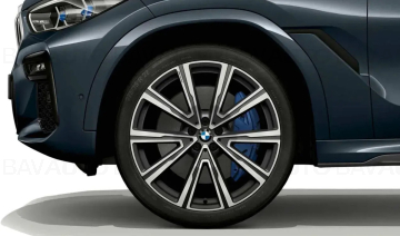 Janta din aliaj usor - V-Spoke 746 - Gri Mat (Orbit Grey Matt / Bright Turned) - 10,5Jx22 ET:43 - BMW X5 G05 G18, X6 G06	