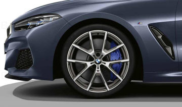 Janta din aliaj usor - M Performance Y Spoke 728M - Bicolor Gri (Cerium Grey/Bright Turned) - 8Jx20 ET:26 - BMW Seria 8 G14 G15 G16	