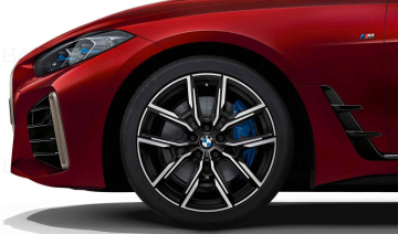 Janta din aliaj usor - M Performance Y Spoke 859M - Bicolor Negru (Jet Black Uni/Bright Turned) - 9Jx19 ET:42 - BMW Seria 4 G26, i4 G26