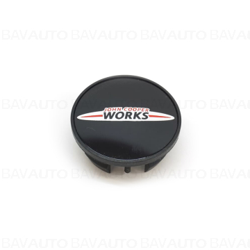 36136778917 -  Capac butuc janta aliaj, emblema "JCW" - Mini Cabrio R52 R57, Clubman R55, Countryman R60, Coupé R58, Paceman R61, Roadster R59, R50, R53, R56	 - Original BMW