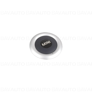 Capac butuc janta aliaj 17", Mini, Bicolor Gri/Negru (High Class Grey / Black Matt) - Mini Cabrio R57, Clubman R55, Coupe R58, Roadster R59, R56	