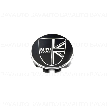 36136884966 - Capac butuc janta aliaj, "Mini Yours", Negru - Mini Cabrio F57, Clubman F54, Countryman F60, F55, F56 - Original BMW