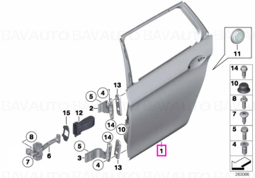 41009628758 - Piesa de schimb originala BMW Group - 41009628758 - Original BMW Group - BavAUTO