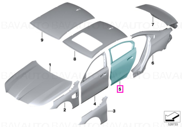 41525A32EA7 - Piesa de schimb originala BMW Group - 41525A32EA7 - Original BMW Group - BavAUTO