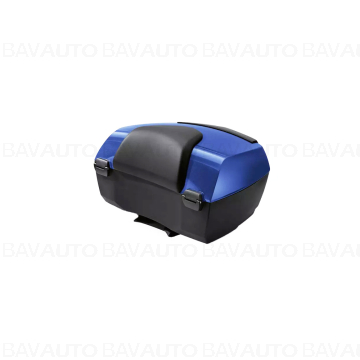 46541542041 - Touring Topcase, Negru/Albastru (Black/Racing Blue), 49L - BMW Motorrad K52 (R 1200 RT, R 1250 RT) - Original BMW Motorrad