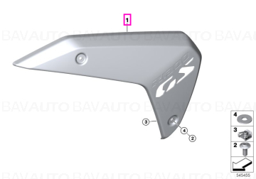 46631683103 - Piesa de schimb originala BMW Group - 46631683103 - BMW Motorrad - Original BMW Motorrad Group - BavAUTO