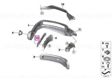 46635B497E6 - Piesa de schimb - BMW Motorrad - Original BMW Motorrad Group - BavAUTO