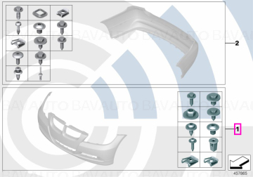 51112410005 - Set of mount