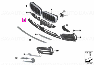 51117319768 - Grill, cente