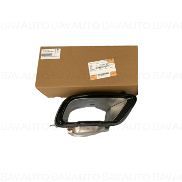 51125A5C8F3 - Ornament toba, stanga, negru lucios BMW - X5 G05, X6 G06