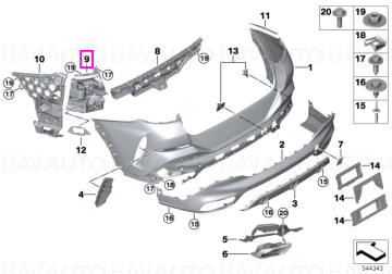 51128086294 - Piesa de schimb originala BMW Group - 51128086294 - Original BMW Group - BavAUTO