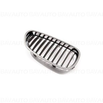 Grila fata, lateral dreapta, Negru (Black) - BMW Seria 5 E60 E61