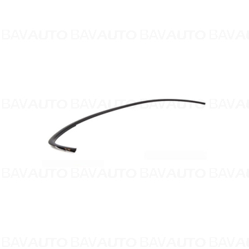 51137117244 - Ornament rame usi, Dreapta, Negru Mat (Black Matt) - BMW Seria 3 E90 - Original BMW