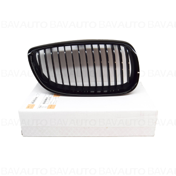 51137979350 - Grilă ornamentală crom negru dreapta SCHWARZCHROM - BMW - Seria 3 E90, Seria 3 E90 LCI - de la 01.06.2007 - …