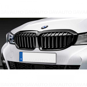51138072086 - Grila fata BMW M Performance - BMW Seria 3 G20, G21 - Parking assistance system Plus - Original BMW Performance
