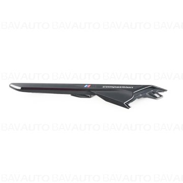 51138082383 - Ornament negru M, aripa fata, stanga -  BMW Seria 5 F90 M5 LCI - tip motor S63M - Original BMW