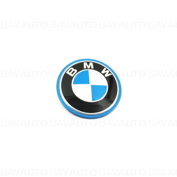 Emblema BMW capota portbagaj, Ø82mm, XEV - BMW Seria 2 U06, iX3 G08 BEV