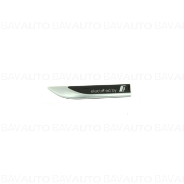 Logo "Electrified", stanga - BMW X3 G01 LCI