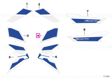 51147108324 - Piesa de schimb originala BMW Group - 51147108324 - BMW Motorrad - Original BMW Motorrad Group - BavAUTO