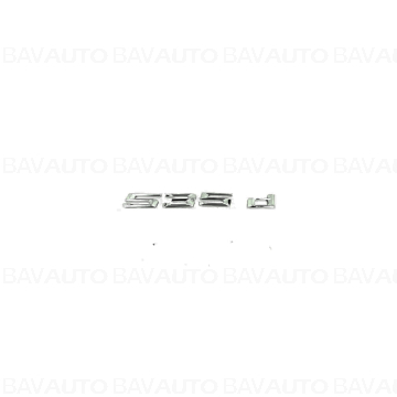 Emblema "535d" - Seria 5 F07 GT