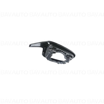 Ornament/Suport oglinda laterala stanga, negru lucios, M - BMW Seria 2 G42 G87 M2, Seria 3 G20 G21 G80 G81 M3, Seria 4 G23 G26 G82 G83 M4, i4 G26