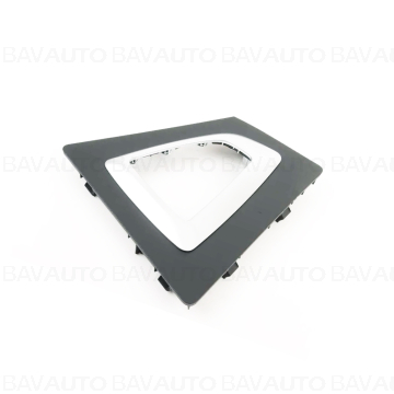 Ornament rama selector viteze, consola centrala - BMW Seria 3 F30 F31 F34, Seria 4 F32 F33 F36 - RHD (volan dreapta)